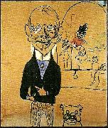 Carl Larsson sjalvportratt karikatyr china oil painting artist
